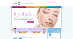 Desktop Screenshot of facialplasticsurgery.net